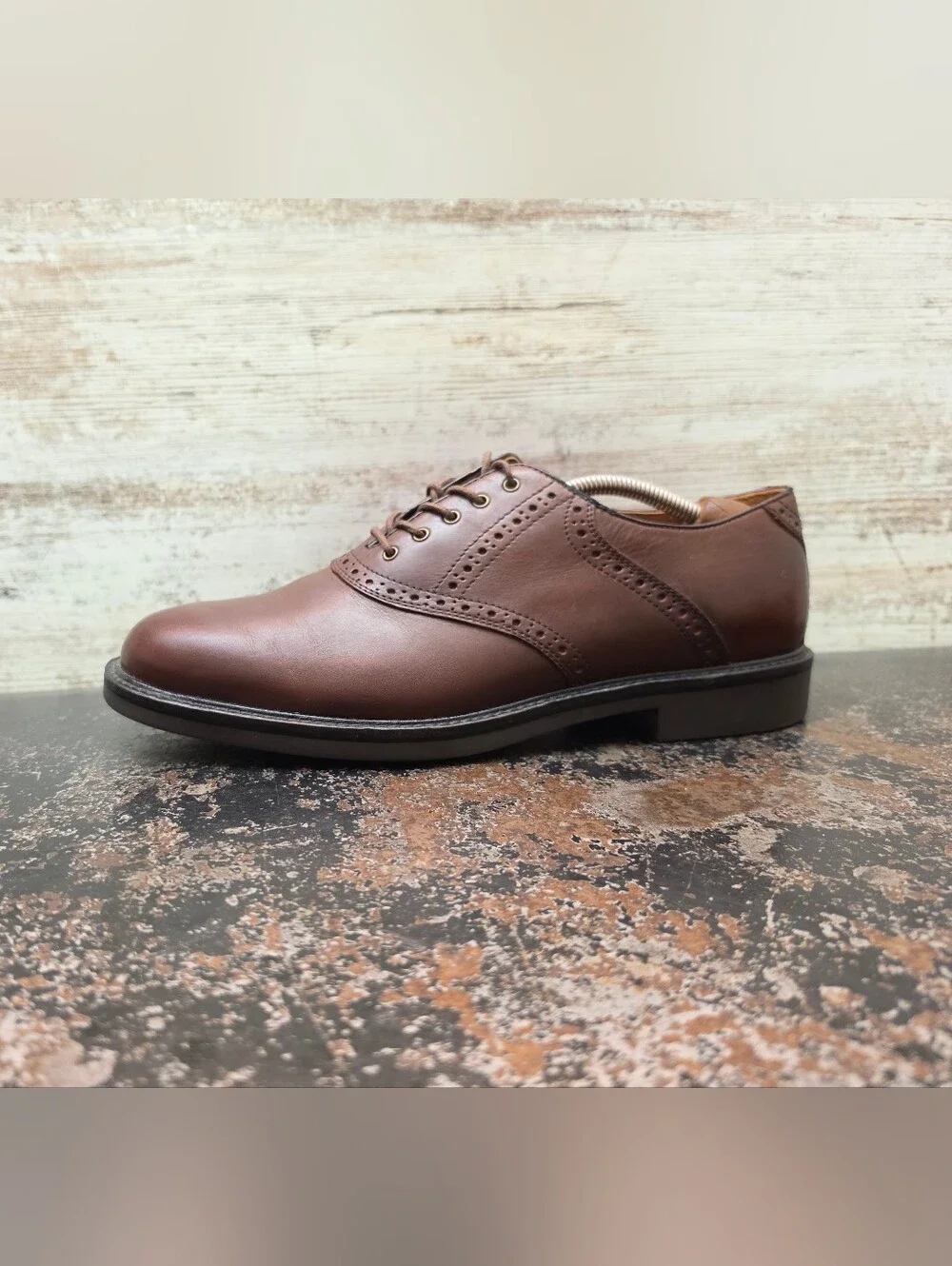 Mens Johnston & Murphy Durst Oxford Shoes Sz 10.5 M Used 020-1258
